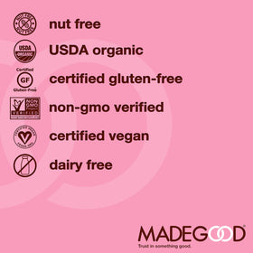 MadeGood on-the-go portion pack for kids' snacks.