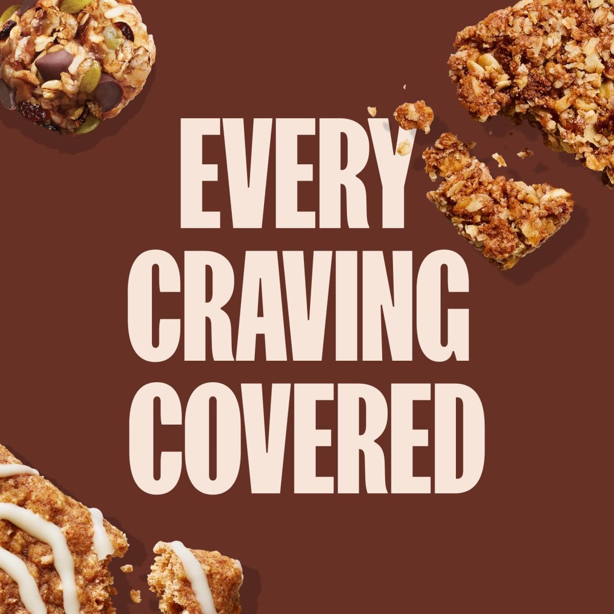 MadeGood organic oats and berries close-up emphasizing wholesome ingredients