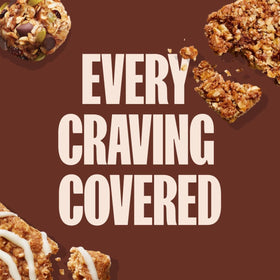 MadeGood organic oats and berries close-up emphasizing wholesome ingredients