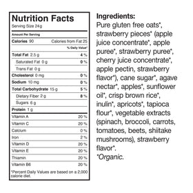 MadeGood school-safe snack with individually wrapped portions.