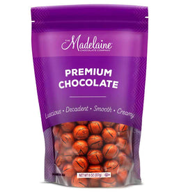 Display jar of Madelaine chocolate balls for easy party treat station