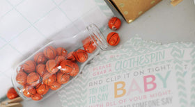 Madelaine Father’s Day sport gift idea with chocolate basketballs