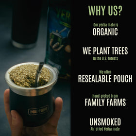 MADFLOW resealable packaging preserves freshness and aroma.