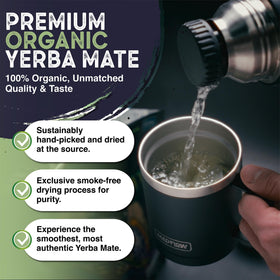 Antioxidant-rich MADFLOW blend with rich aroma and smooth finish