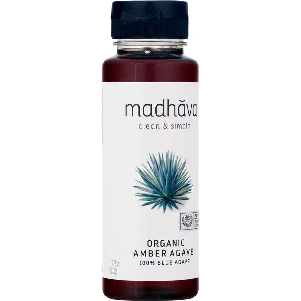 Madhava Blue Agave Amber pour for easy, controlled sweetness in drinks.