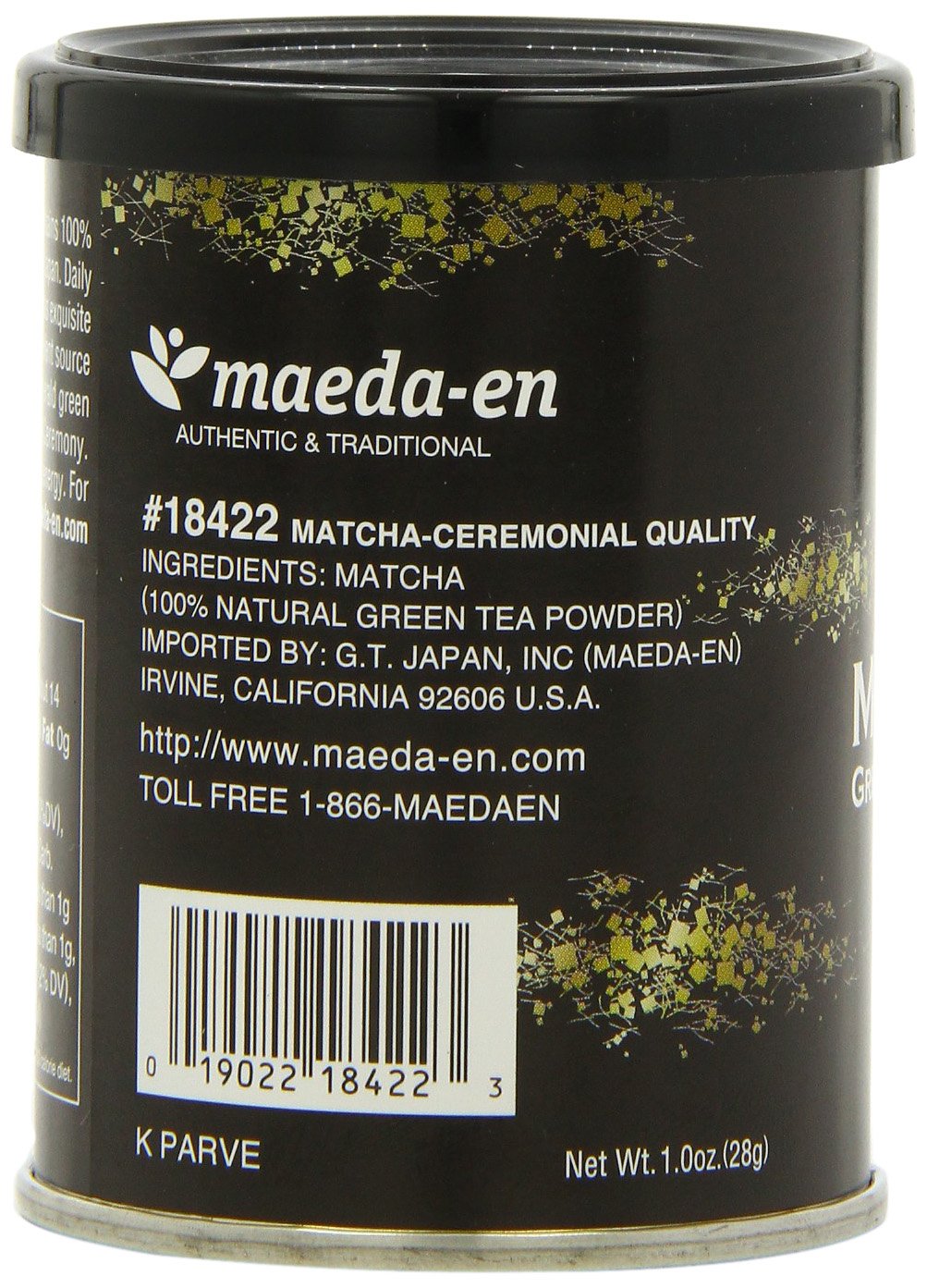 Maeda-En prepared-matcha beverage demonstrates rich color and smooth mouthfeel.