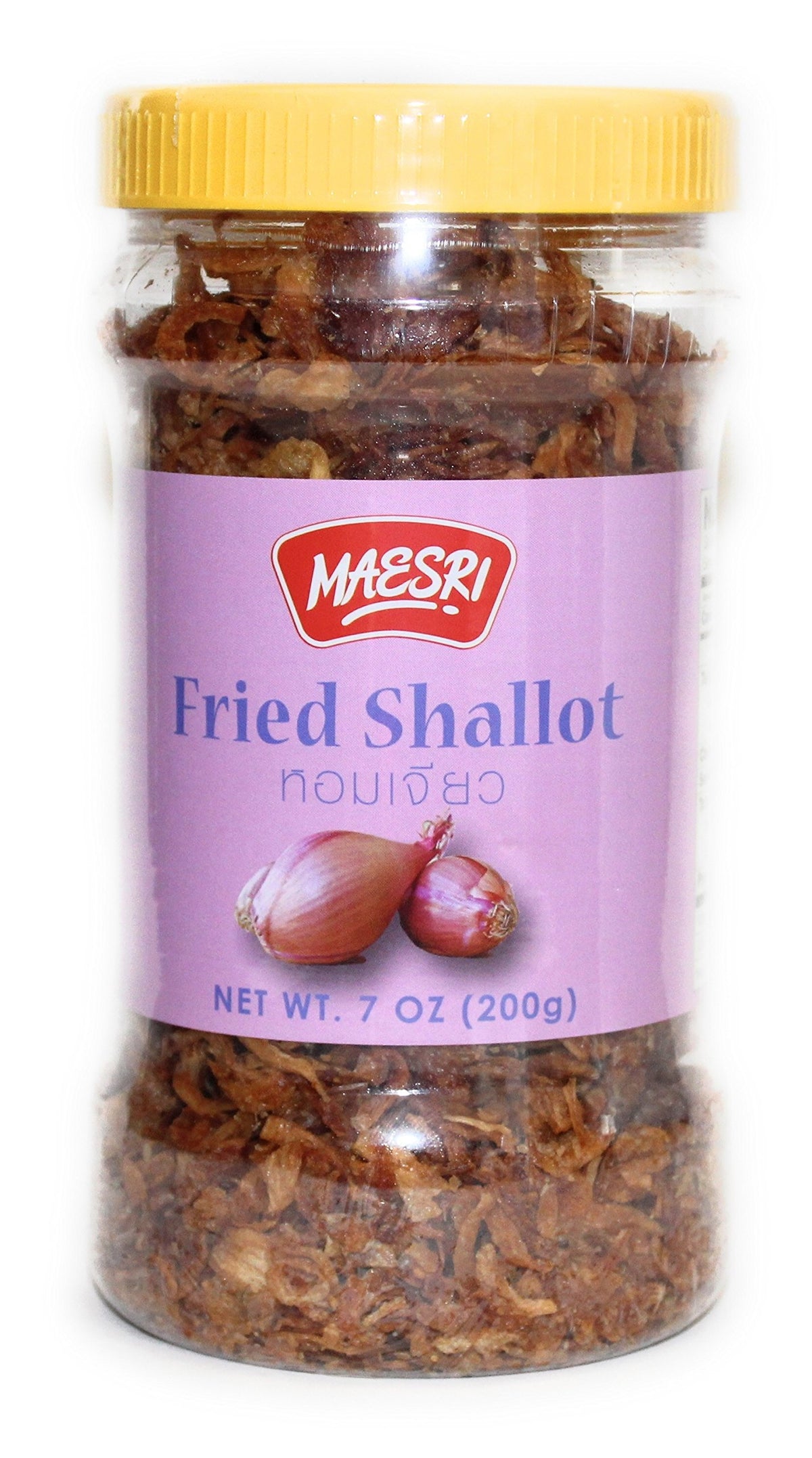 Maesri fried shallots garnish Vietnamese inspired dishes with crisp texture.