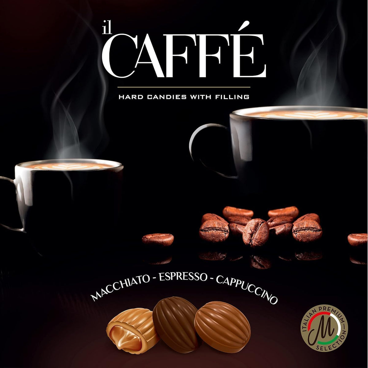 Maestro Massimo gift-ready coffee candy bag for birthdays and office gifts.