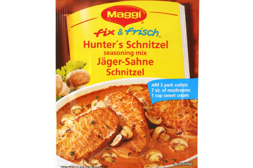 Maggi Hunter Mix Schnitzel Pack6: quick, flavorful dinners for weeknights.