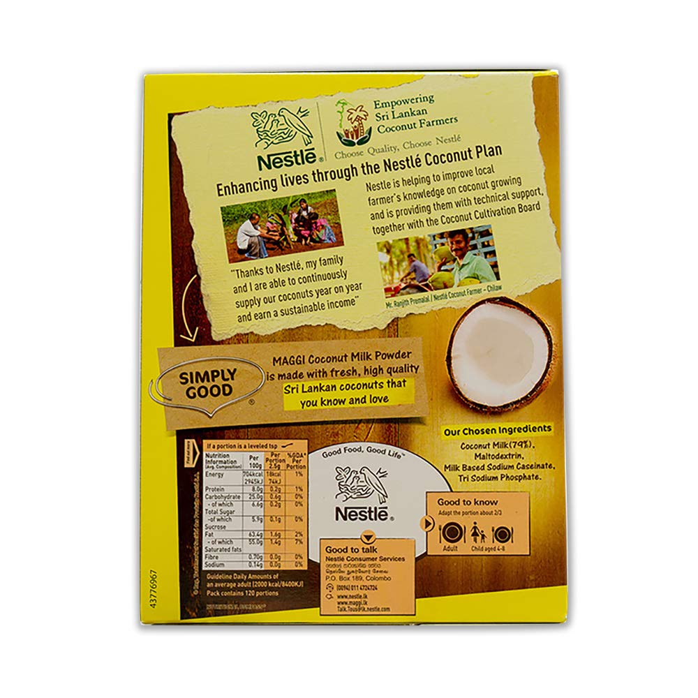 Curry dish featuring Maggi Real Coconut Milk Powder aroma.