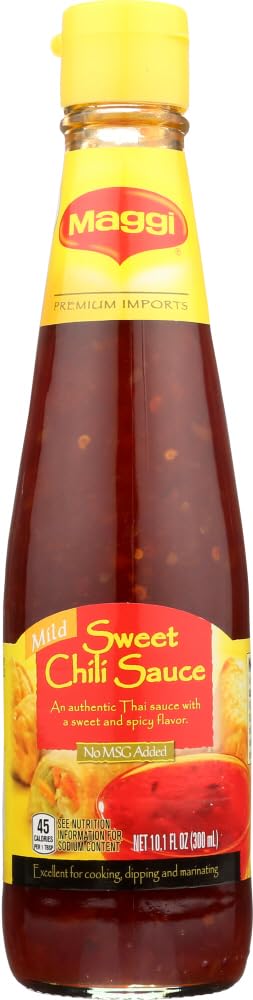 Maggi Sweet Chili Sauce bottle front view, perfect for dipping and glazing