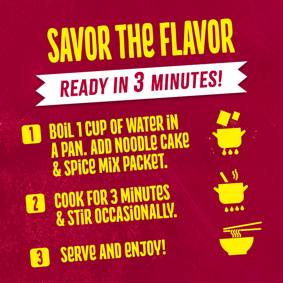 Maggi Korean Spicy BBQ Noodles served bowl highlights spicy, satisfying lunch option
