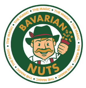 The Magic Bavarian Nuts hand-sorted process image underscores premium taste, ideal for gifting.
