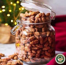 The Magic Bavarian Nuts protein-snack shot highlights a satisfying, protein-rich option for workdays.
