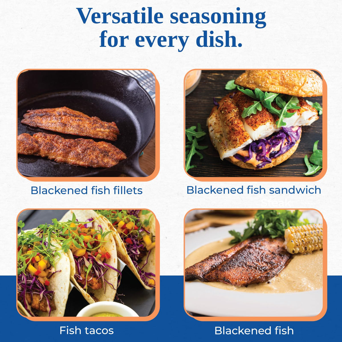 Magic Seasoning Blends Blackened Redfish Magic enhances meats and vegetables.