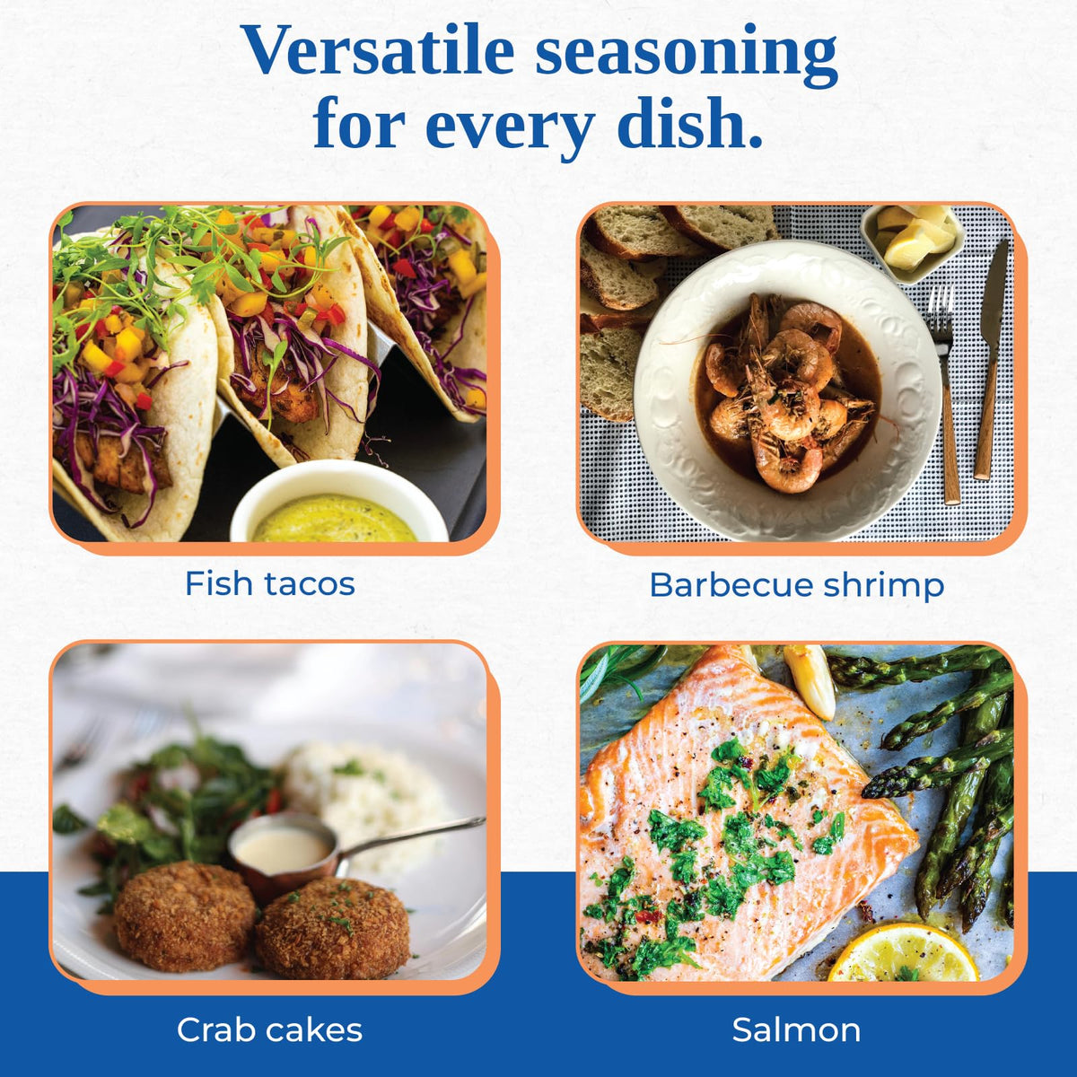 Magic Seasoning Blends Chef Paul Seafood Magic salmon dish enhances flaky fish.