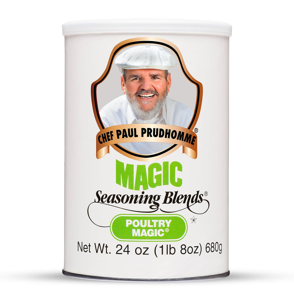 Magic Seasoning Blends Poultry Magic bottle adds savory depth to roasted poultry