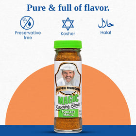 Magic Seasoning Blends Poultry Magic sprinkle on chicken for quick, flavorful roasts