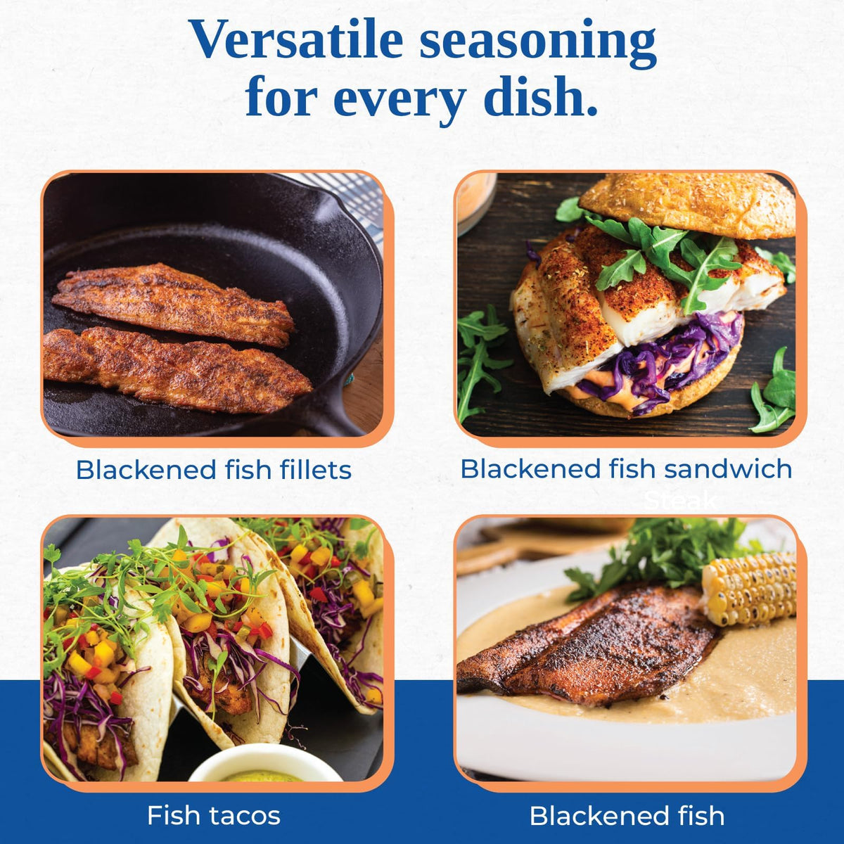 Magic Seasoning Blends rub for steak and poultry enhances grilling taste.