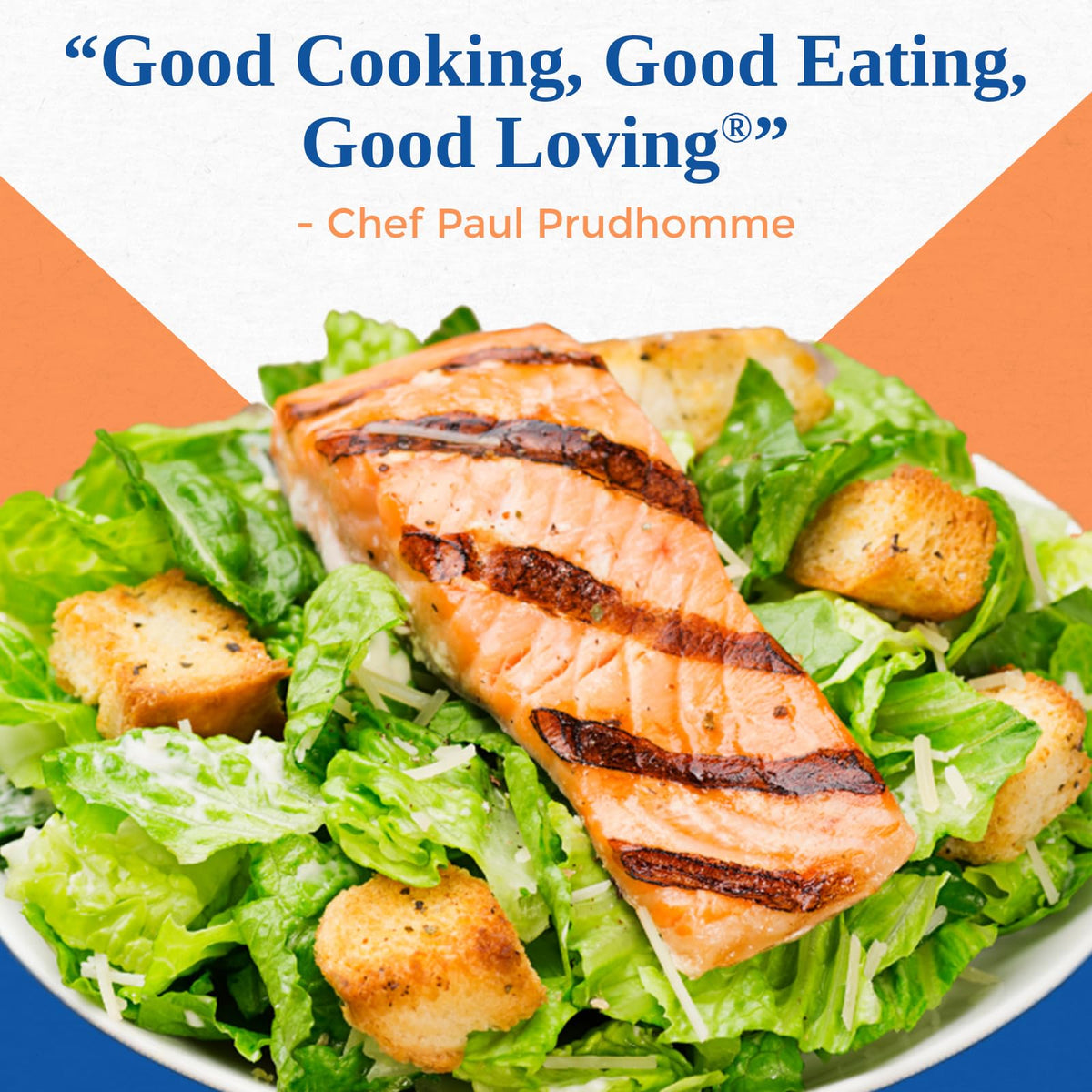 Pan-seared salmon using Salmon Magic seasoning