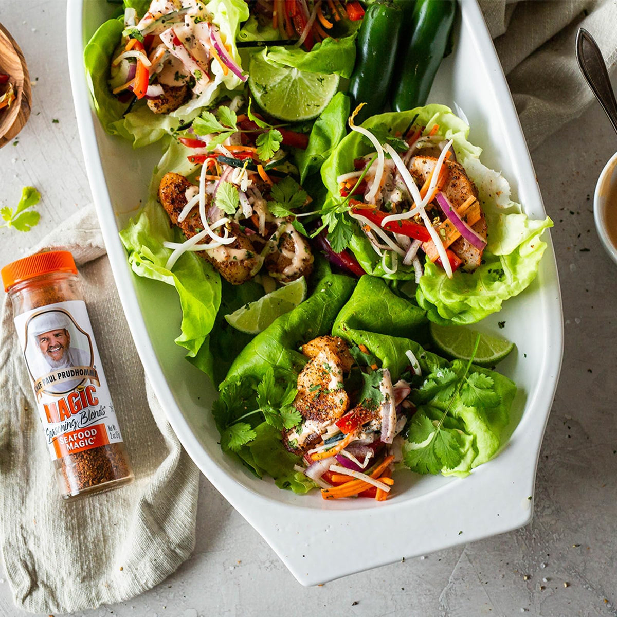 Magic Seasoning Blends Seafood Magic enhances shrimp boils with Southern flavor.