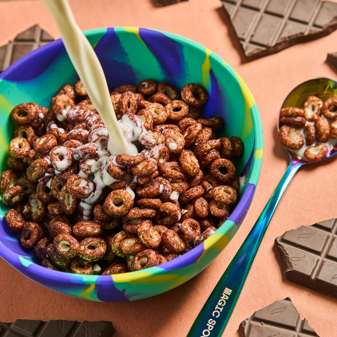 Magic Spoon Cocoa serving bowl ready for a quick snack.