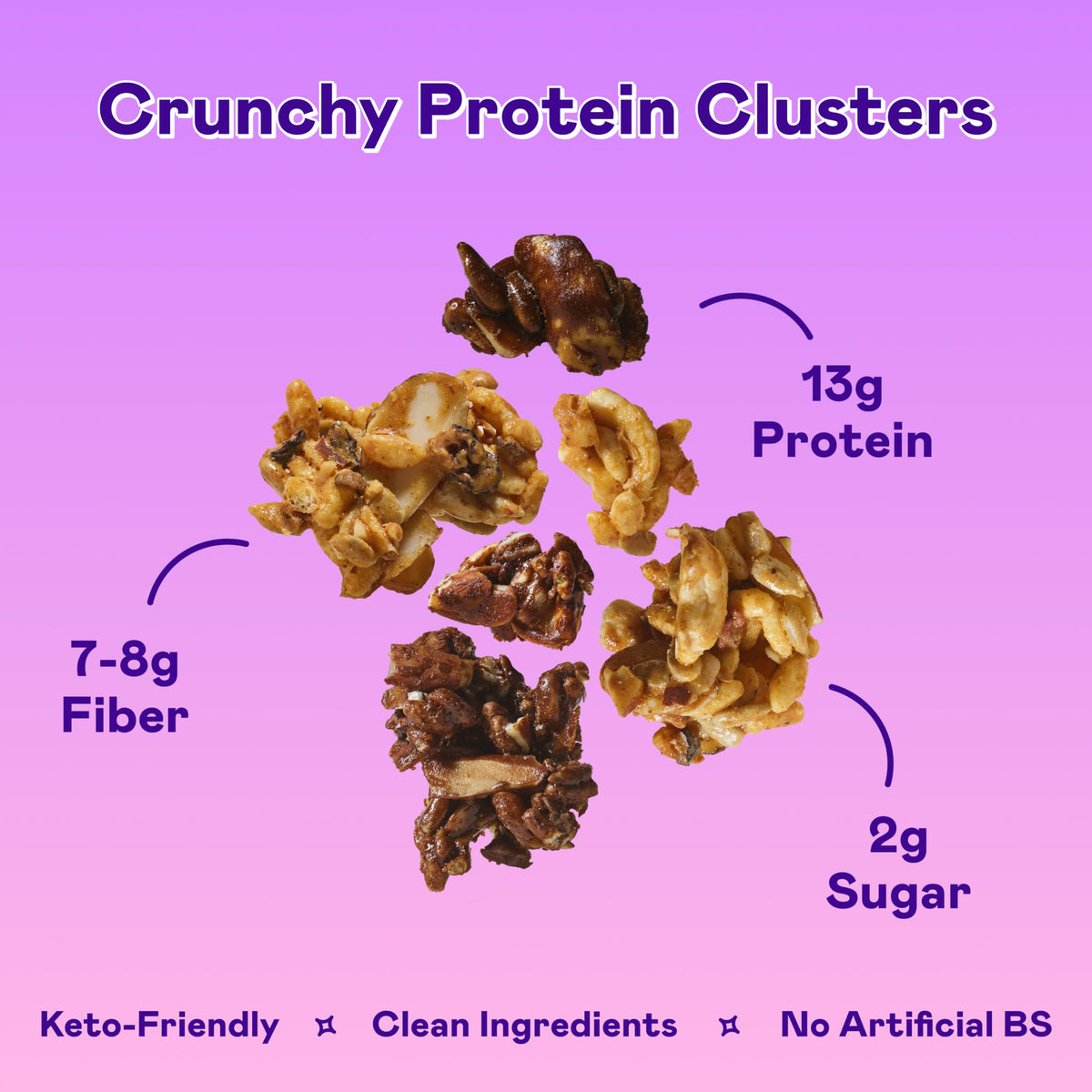 Magic Spoon Mixed Berry granola in a bowl for protein-rich breakfast