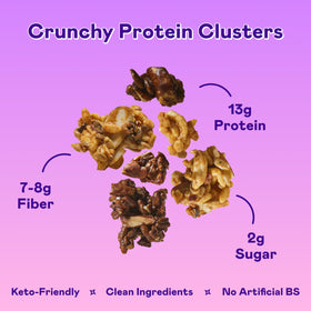 Magic Spoon Mixed Berry granola in a bowl for protein-rich breakfast