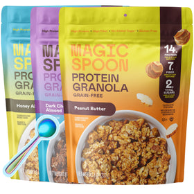 Magic Spoon Honey Almond granola bowl for a protein-packed breakfast
