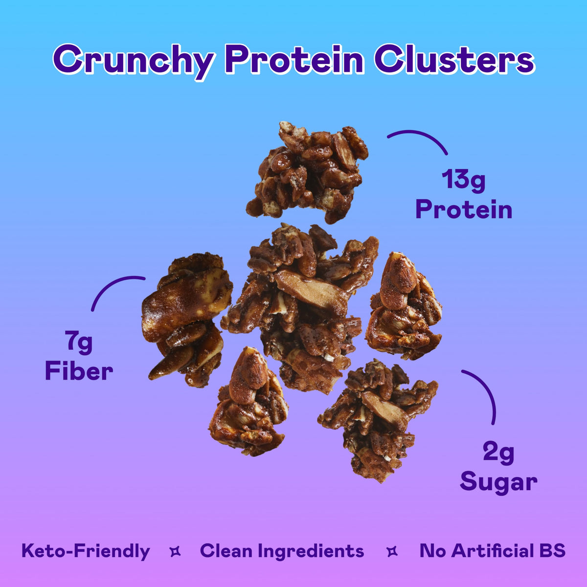Magic Spoon Honey Almond granola pack for a convenient snack on the go