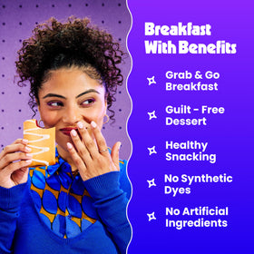 Magic Spoon pastries being microwaved for a warm, fluffy bite.