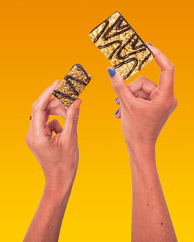 Magic Spoon Mini Treats gluten-free bars arranged for clean eating