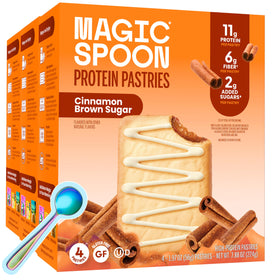 Magic Spoon pastries Cinnamon Brown Sugar – soft protein-rich bite for on-the-go snacking.