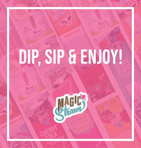 Magic Straws on-the-go milk flavoring for lunches.