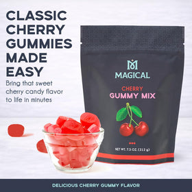 Magical Butter Cherry Gummy Maker Pour enables easy dispensing into molds.