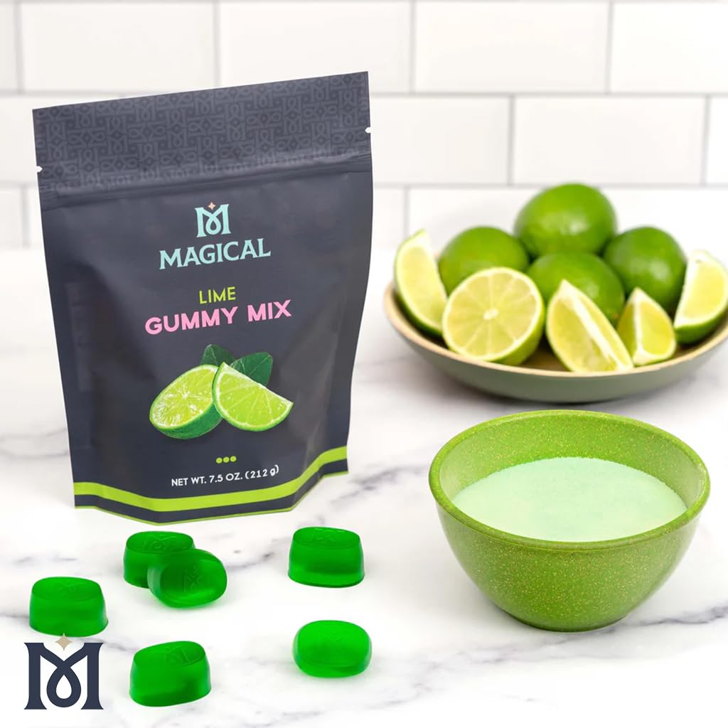 Magical Butter gummy-maker-cleanup image hints quick cleanup after making treats.