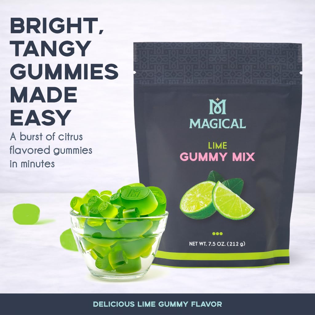 Magical Butter gummy-maker-compatibility image shows easy pouring for clean, quick batches.