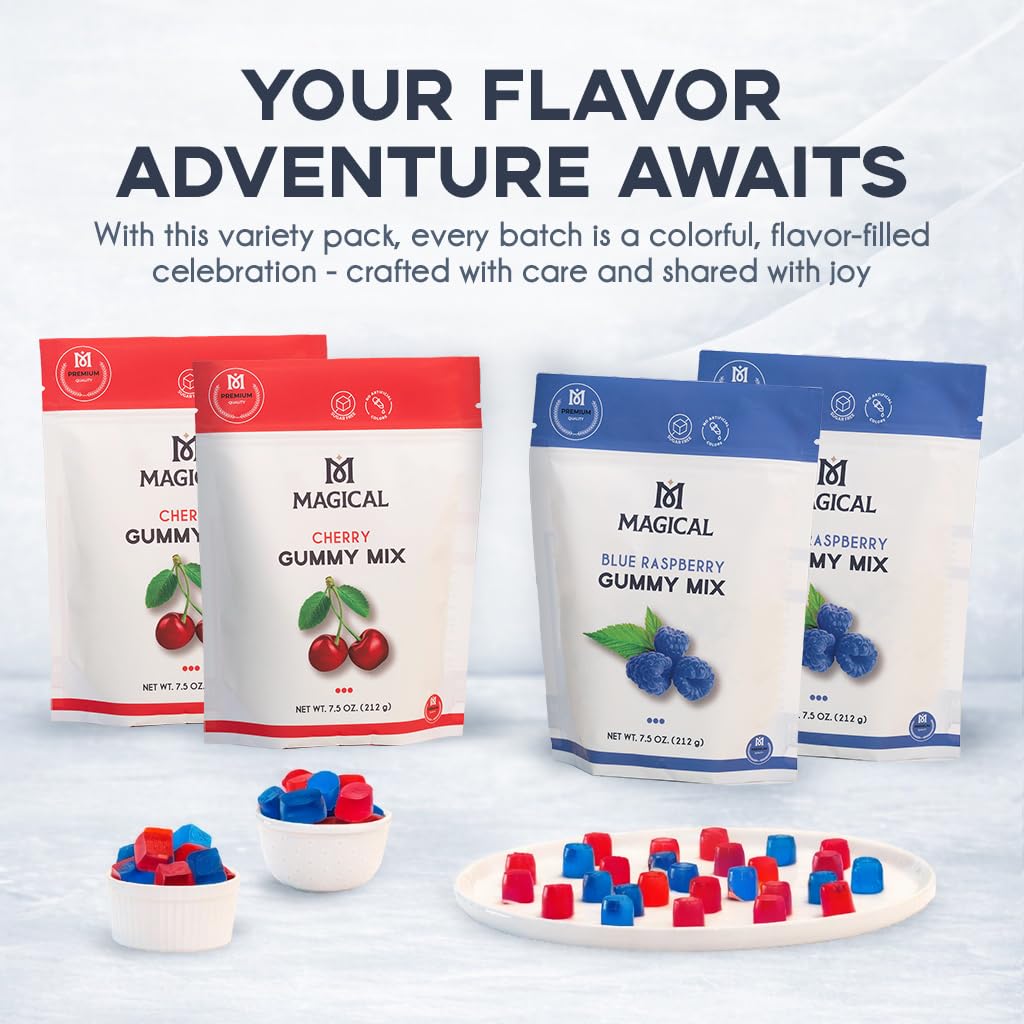 Magical Butter Gummy Mix infusion-ready photo shows easy infusion with oil.