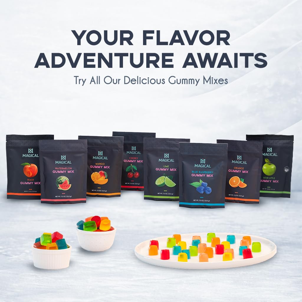 Party table with MAGICAL BUTTER gummies ready for guests