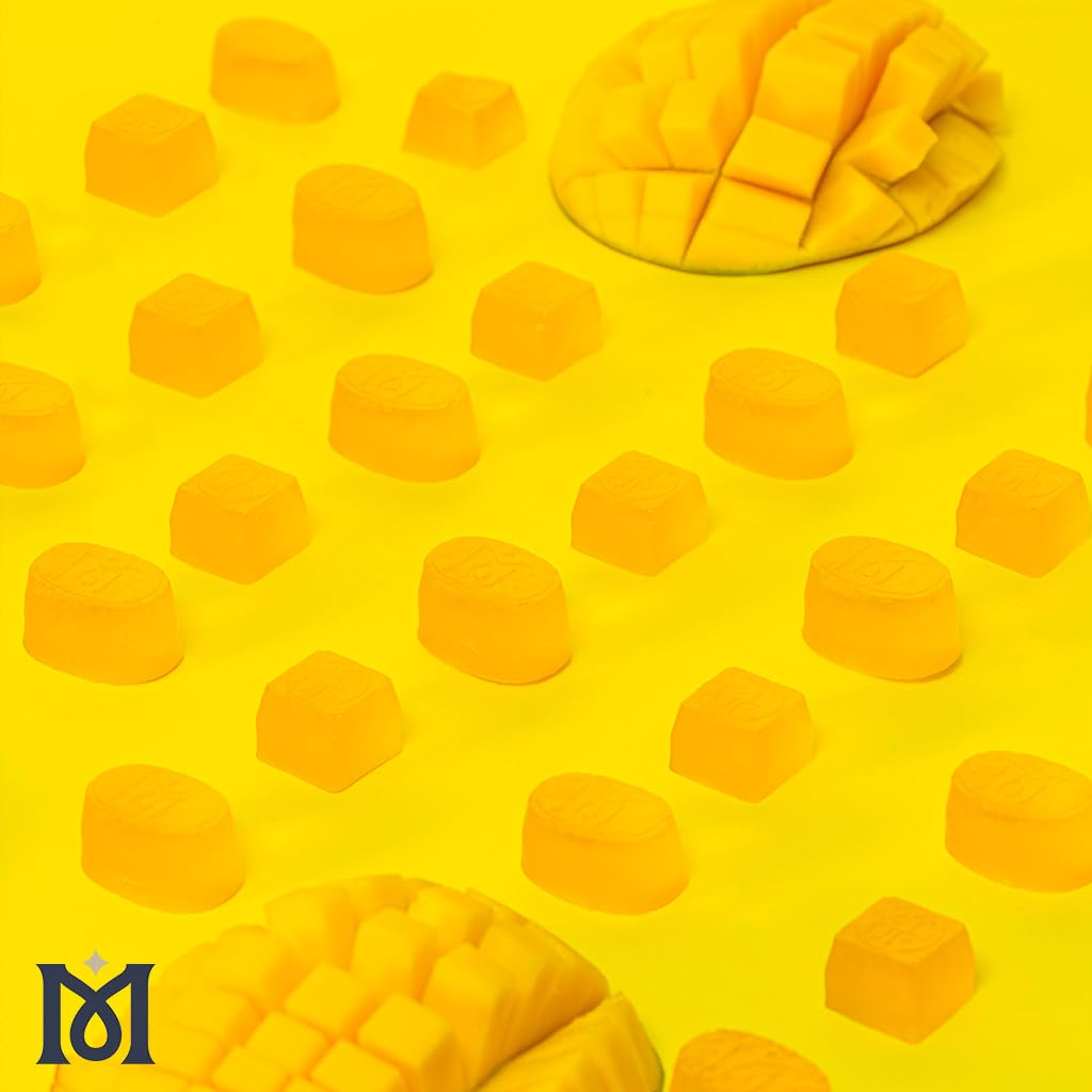 Magical Butter mango gummy mix for simple mold filling