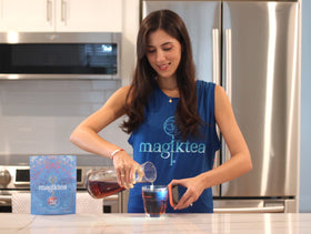Magiktea Palo Azul tea bags in bio-mesh packaging