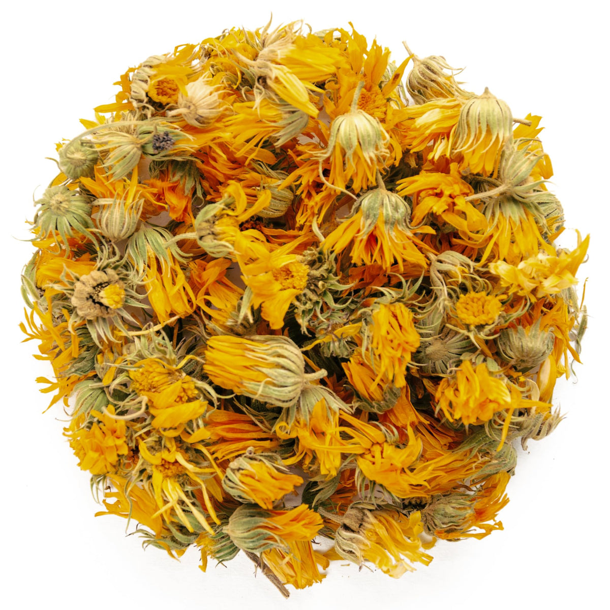 MagJo Calendula flowers in a 1 lb bag, great for tea and garnish.