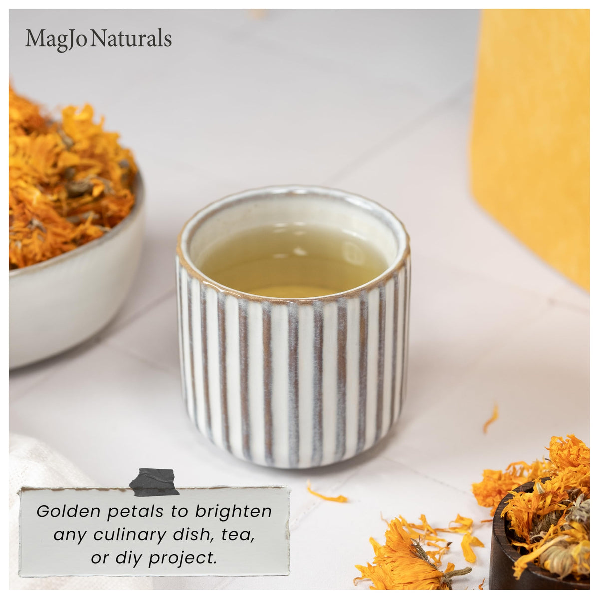 Egyptian-origin MagJo calendula from Faiyum fields for premium quality.