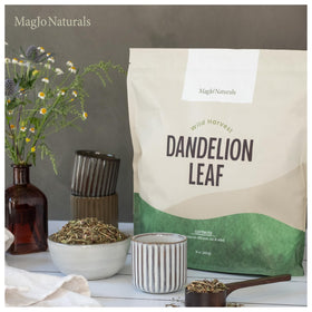 MagJo Naturals dandelion leaf dried and hand-picked from Eastern Europe