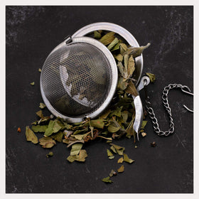 MagJo Naturals loose tea in cup evokes warm comfort and aroma.
