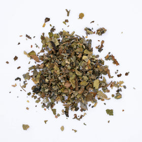 MagJo Naturals mullein leaf dried bundle closeup, preserves aroma for soothing blends