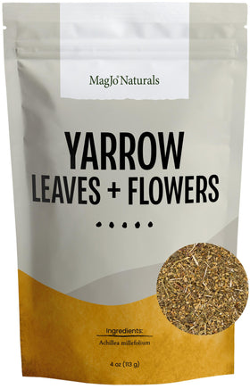 MagJo Naturals Yarrow leaf and flower dried for fresh tea and blends.