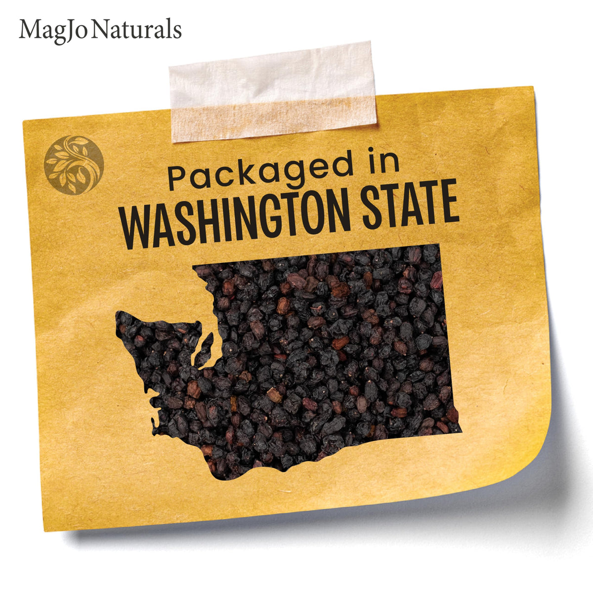 MagJo pure elderberries for syrups jams and wellness blends
