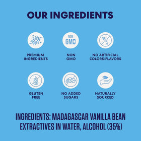 Label close-up highlighting non-GMO and gluten-free attributes