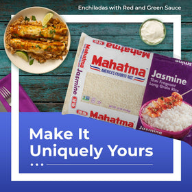 Mahatma Jasmine coconut lime rice side showcasing aromatic flavor pairings for proteins.